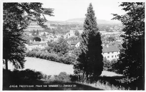 br107861 presteigne from the warden wales uk