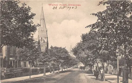BR62562 Walter Road Swansea Wales