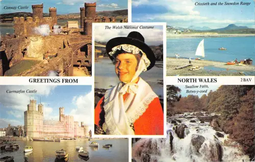 uk9590 greetings from north wales uk