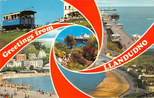 uk11348 greetings from llandudno wales uk