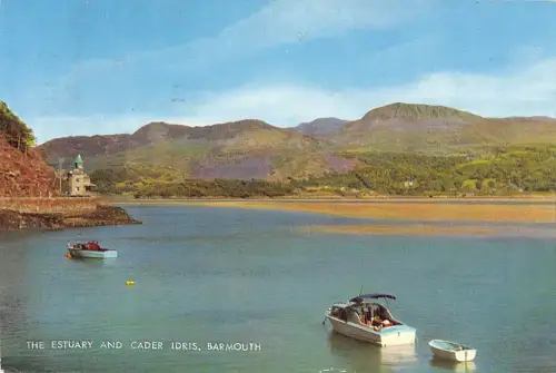 uk6865 mündung und cader idrish barmouth wales uk