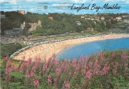 uk43972 langland bay mumbles wales uk