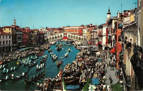 B97953 venezia italy regata storica