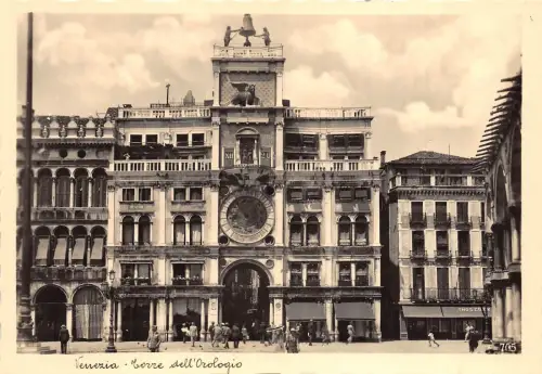 BR38653 torre dell orologio Venezia italy