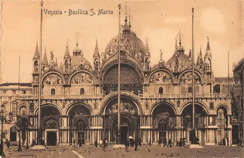 B106010 Italien Venezia Basilika S. Marco Basilique