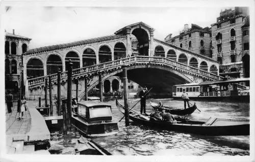 BR19101 Venezia Ponte du Rialto Italien