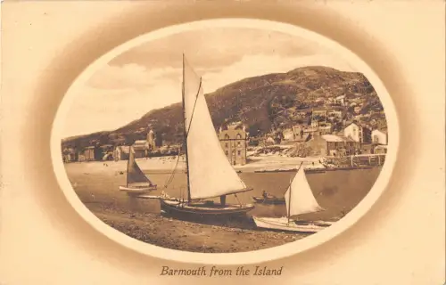 uk32342 barmouth from the island wales uk