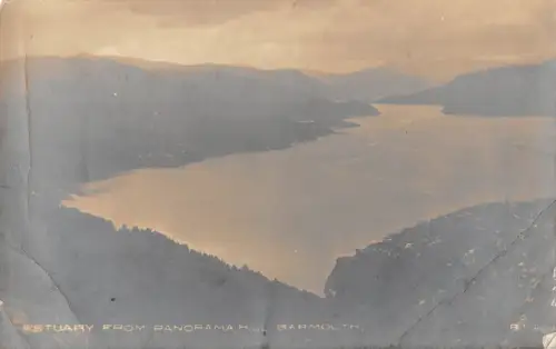 BR101597 Mündung von Panoramahügel Barmouth Wales