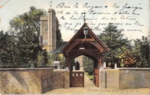 uk37547 barnes church lych gate wales uk lot 12 uk
