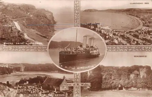 uk32778 Ansichten von Nordwales Echtfoto UK