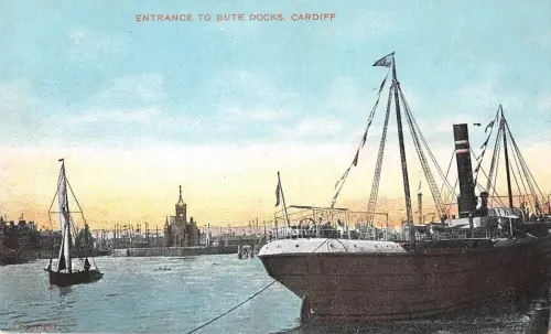 uk32809 entry tu bute docks cardiff wales uk