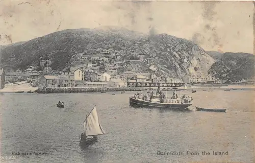 uk40633 barmouth from the island wales uk