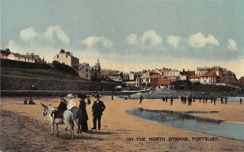 uk13339 on the north strand portrush northern ireland real photo uk