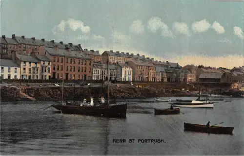 uk13338 kerr st portrush northern ireland real photo uk