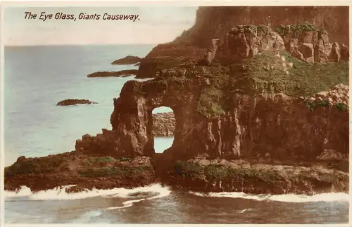 Bg32923 Das Auge Glas Riesen Damm Echtfoto Nordirland