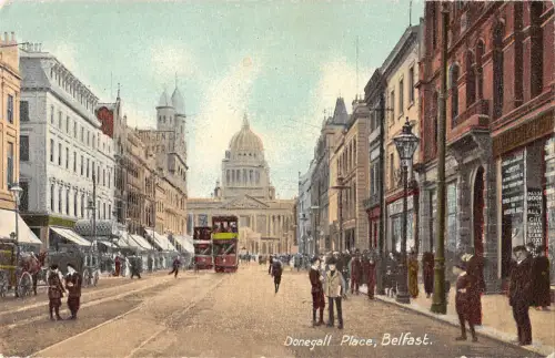 BR96321 philco 4582 donegall belfast Straßenbahn Doppeldecker Nordirland