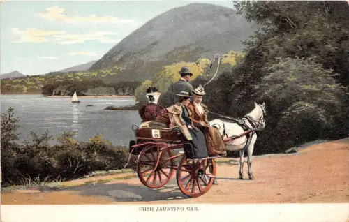 BR40002 Irish Jaunting Car Wagen Irland