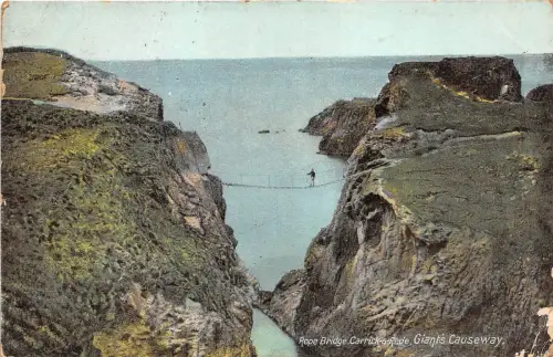 BR60668 Seilbrücke Carrcik and Ride Riesendamm Nordirland