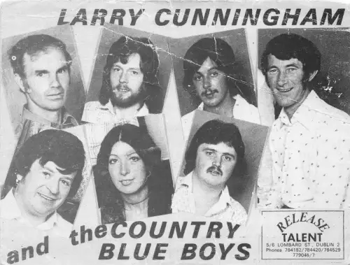 Lot196 Larry Cunningham Country Blue Boys Sänger Irland Musiker