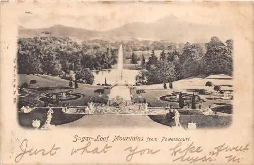 BR60318 Shugar Loaf Mountains from powerscourt ireland