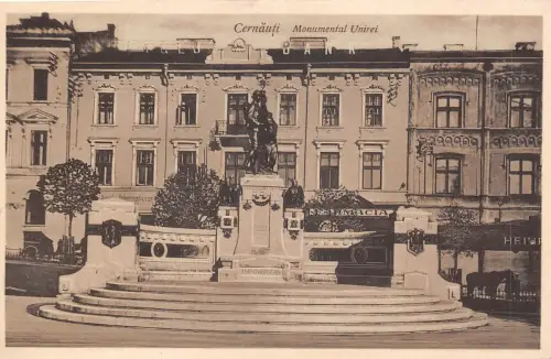 Lot644 monumentul unirii cernauti Czernowitz ukraine czernowitz