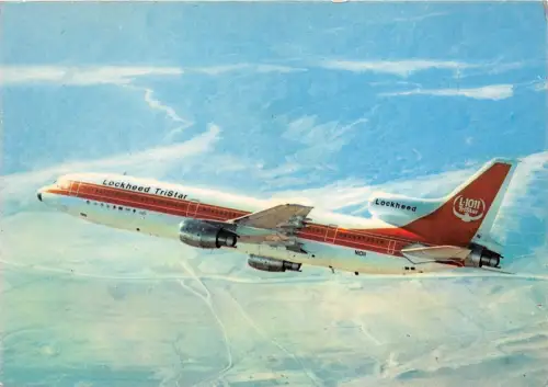 B71404 De Lockheed L-1011 Lockheed Tristar Flugzeug Plan Holland