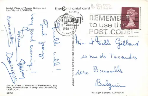 B87552 London Flugzeug Airplane Multi Views UK