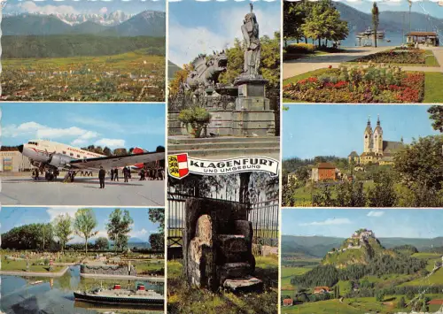 B54883 Klagenfurt und Umgebung Avion Flugzeug Schiff Bateaux Österreich