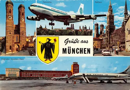 B57821 Muchen Flugzeug Avions Flughafenflughafen