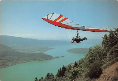 BF38396 skygliding vol plane le lac d annecy sportif sports