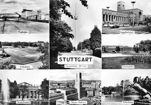 BG16899 Stuttgart Flugzeug Flugzeug Schlosspaltz Killsberg Germany CPSM 14,5x9cm