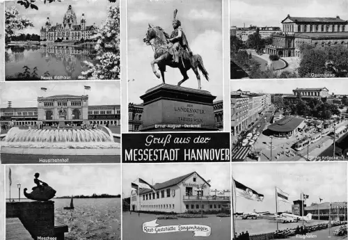 BG16412 Flugzeug Flugzeug Straßenbahn Wagen Voiture Hannover Germany CPSM 14,5x9cm