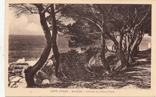 BF11712 bandol chemin du pierre plane france front/back image