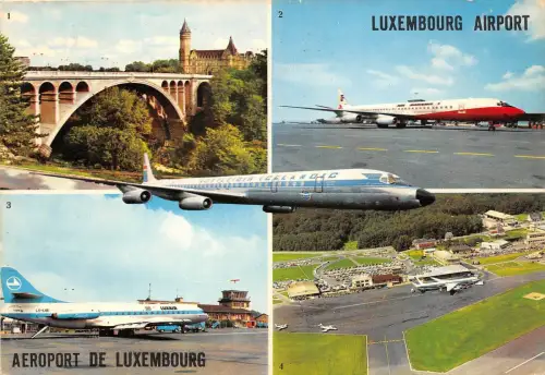 B57764 Luxemburg Aeroport Flugzeug Avions Airport Aeroport