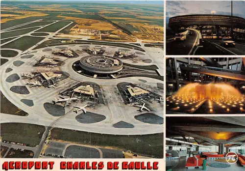 B57772 Roissy en France Aeroport Charles de Gaulle Flugzeug Avionsflughafen