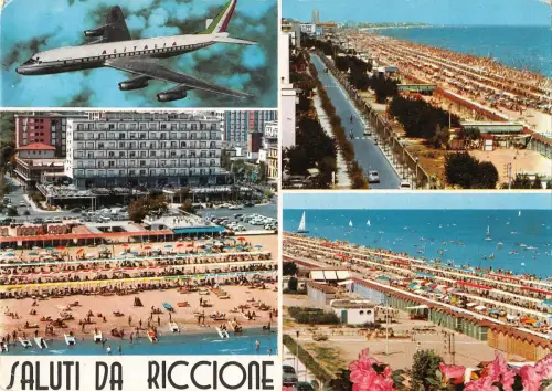 BT0802 Riccione Flugzeug Flugzeug Italien