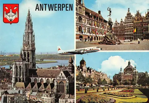 BR71162 Antwerpen Flugzeug Flugzeug Belgien