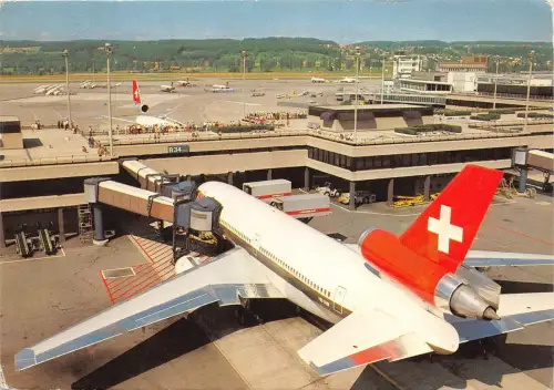 B57826 Aeroport de Zurich Flugzeug Avions Flughafenflughafen