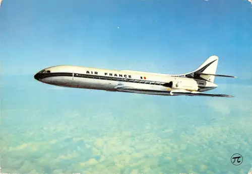 BR56712 Dans la ciel de france caravelle d air france Flugzeug Flugzeug