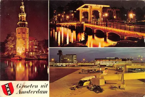 B36676 Avions Flugzeug Amsterdam Flugzeug Niederlande