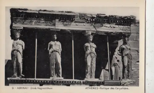 BF32021 Athen Teilansicht der Karyatiden Griechenland Vorder-/Rückbild