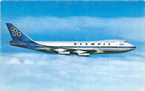 B71459 Olympic Airway Boeing 747-200 B Jumbo Jet Griechenland