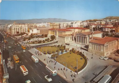 BG28352 Athen University Ave Bus Griechenland