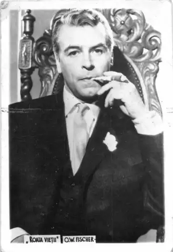 B70811 O W Discher Roata vietii Schauspieler Schauspieler 7x5cm