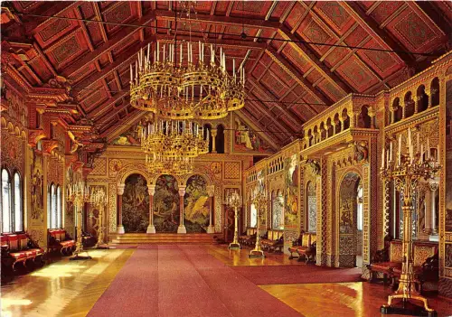 B36084 Schloss Neuschwantein Sangersaal Singingsaal germany