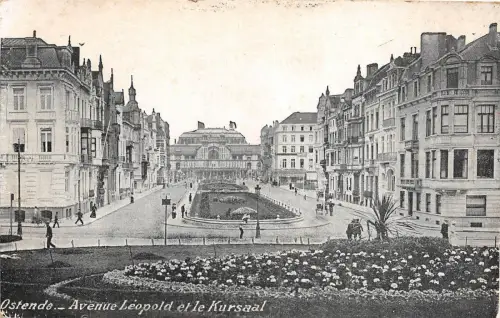 BR32388 Ostende Avenue Leopold belgien