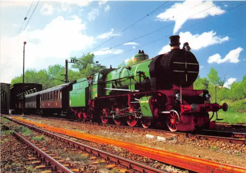 BC59261 Zug Dampflok Grenebrücke Eisenbahn chemin a fer