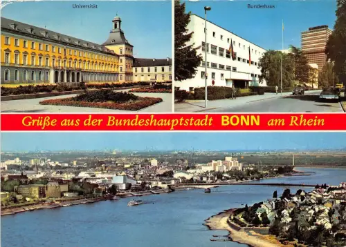 B34052 Bundeshauptstadt Bonn am Rhein Deutschland