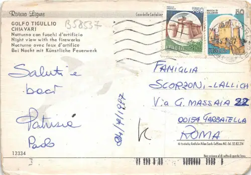 B58537 Chiavari Panorama Italien