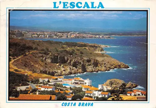 B53713 L'Escala Costa Brava Panoramablick von Punta Montgo Spanien